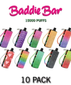 Baddie Bar Disposable Vape Device | 15000 Puffs - 10PK